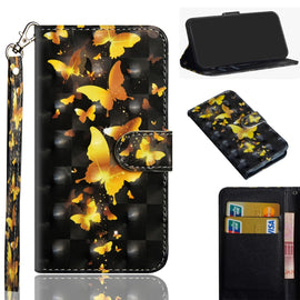 3D Painted Pattern Horizontal Flip TPU + PU Leather Case with Holder & Wallet & Card Slots & Lanyard, For Samsung Galaxy S20 FE