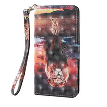 Load image into Gallery viewer, 3D Painted Pattern Horizontal Flip TPU + PU Leather Case with Holder &amp; Card Slots &amp; Wallet &amp; Lanyard, For Samsung Galaxy S20 FE