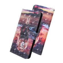 Load image into Gallery viewer, 3D Painted Pattern Horizontal Flip TPU + PU Leather Case with Holder &amp; Card Slots &amp; Wallet &amp; Lanyard, For Samsung Galaxy S20 FE