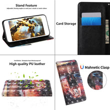 Load image into Gallery viewer, 3D Painted Pattern Horizontal Flip TPU + PU Leather Case with Holder &amp; Card Slots &amp; Wallet &amp; Lanyard, For Samsung Galaxy S20 FE