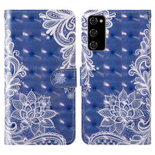 Load image into Gallery viewer, 3D Painted Pattern Horizontal Flip TPU + PU Leather Case with Holder &amp; Card Slots &amp; Wallet &amp; Lanyard, For Samsung Galaxy S20 FE