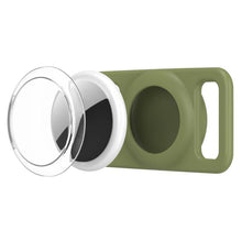 Load image into Gallery viewer, xDfind Silicone Pet Collar Tracker Transparent PC Cover, For AirTag 2nd Gen / AirTag 1st Gen