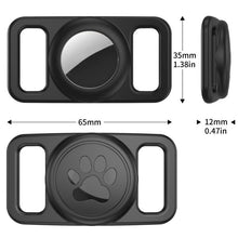 Load image into Gallery viewer, xDfind Silicone Pet Collar Tracker Transparent PC Cover, For AirTag 2nd Gen / AirTag 1st Gen