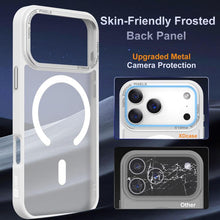 Load image into Gallery viewer, XDcase Metal Lens Frame Skin Feel Magnetic Phone Case, For iPhone 17 Pro Max, For iPhone 17 Pro, For iPhone 17