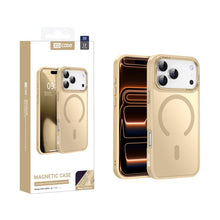 Load image into Gallery viewer, XDcase Metal Lens Frame Skin Feel Magnetic Phone Case, For iPhone 17 Pro Max, For iPhone 17 Pro, For iPhone 17