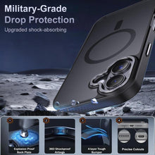 Load image into Gallery viewer, XDcase Metal Lens Frame Skin Feel Magnetic Phone Case, For iPhone 18, For iPhone 18 Pro, For iPhone 18 Pro Max, For iPhone 17 Pro Max, For iPhone 17 Pro, For iPhone 17