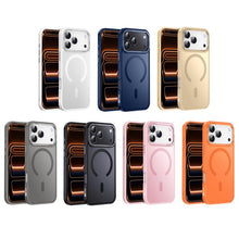 Load image into Gallery viewer, XDcase Metal Lens Frame Skin Feel Magnetic Phone Case, For iPhone 17 Pro Max, For iPhone 17 Pro, For iPhone 17