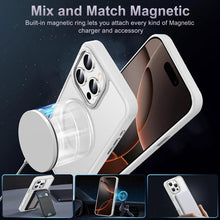 Load image into Gallery viewer, XDcase Metal Lens Frame Skin Feel Magnetic Phone Case, For iPhone 16 Pro Max, For iPhone 16 Pro, For iPhone 15 Pro Max, For iPhone 15 Pro