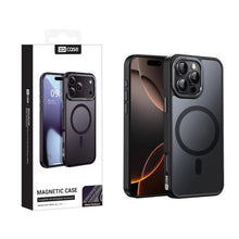 Load image into Gallery viewer, XDcase Metal Lens Frame Skin Feel Magnetic Phone Case, For iPhone 16 Pro Max, For iPhone 16 Pro, For iPhone 15 Pro Max, For iPhone 15 Pro