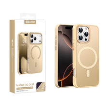 Load image into Gallery viewer, XDcase Metal Lens Frame Skin Feel Magnetic Phone Case, For iPhone 16 Pro Max, For iPhone 16 Pro, For iPhone 15 Pro Max, For iPhone 15 Pro