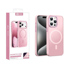 Load image into Gallery viewer, XDcase Metal Lens Frame Skin Feel Magnetic Phone Case, For iPhone 16 Pro Max, For iPhone 16 Pro, For iPhone 15 Pro Max, For iPhone 15 Pro