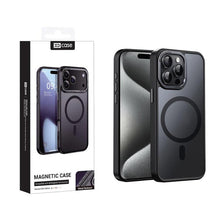Load image into Gallery viewer, XDcase Metal Lens Frame Skin Feel Magnetic Phone Case, For iPhone 16 Pro Max, For iPhone 16 Pro, For iPhone 15 Pro Max, For iPhone 15 Pro