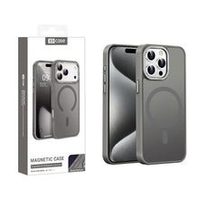 Load image into Gallery viewer, XDcase Metal Lens Frame Skin Feel Magnetic Phone Case, For iPhone 16 Pro Max, For iPhone 16 Pro, For iPhone 15 Pro Max, For iPhone 15 Pro