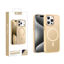 Load image into Gallery viewer, XDcase Metal Lens Frame Skin Feel Magnetic Phone Case, For iPhone 16 Pro Max, For iPhone 16 Pro, For iPhone 15 Pro Max, For iPhone 15 Pro