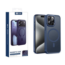 Load image into Gallery viewer, XDcase Metal Lens Frame Skin Feel Magnetic Phone Case, For iPhone 16 Pro Max, For iPhone 16 Pro, For iPhone 15 Pro Max, For iPhone 15 Pro