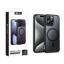 Load image into Gallery viewer, XDcase Metal Lens Frame Skin Feel Magnetic Phone Case, For iPhone 16 Pro Max, For iPhone 16 Pro, For iPhone 15 Pro Max, For iPhone 15 Pro