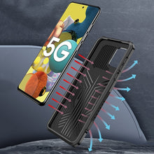 Load image into Gallery viewer, Machine Armor Warrior Shockproof PC + TPU Protective Case, For Samsung Galaxy A51 5G, For Samsung Galaxy M31s