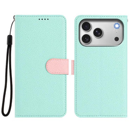 Detachable Litchi Texture Magnetic Side-Patch Vegan Leather Phone Case, For iPhone 18 Pro / 17 Pro, For iPhone 18 Pro Max / 17 Pro Max, For iPhone 17, For iPhone Air, For iPhone 16 Pro Max, For iPhone 16 Pro, For iPhone 16 Plus, For iPhone 16