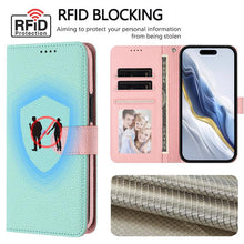 Load image into Gallery viewer, Detachable Litchi Texture Magnetic Side-Patch Vegan Leather Phone Case, For iPhone 8 Plus / 7 Plus