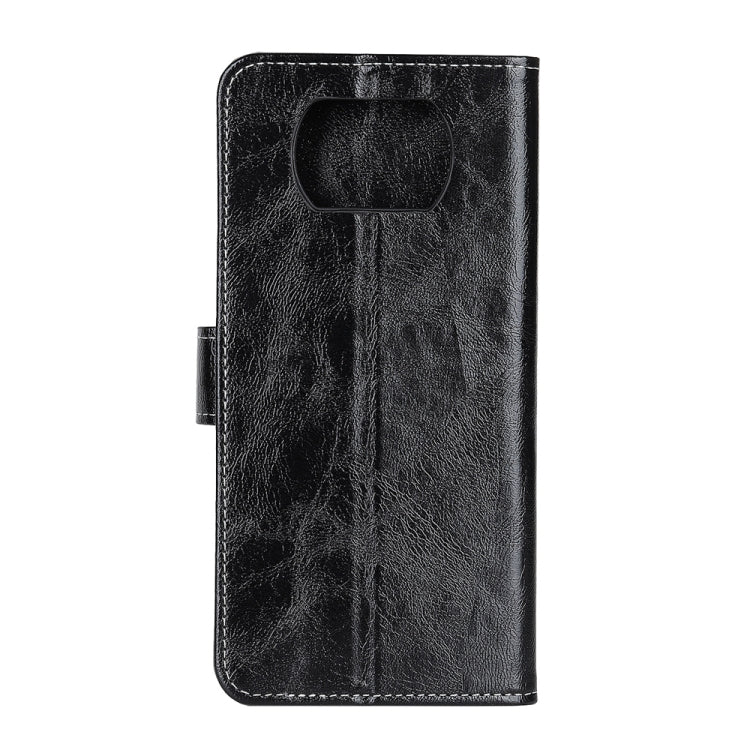 Retro Crazy Horse Texture Horizontal Flip Leather Case with Holder & Card Slots & Photo Frame & Wallet, For Xiaomi POCO X3 NFC