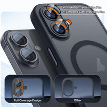Load image into Gallery viewer, XDcase Skin Feel Magnetic Frosted Phone Case with Lens Film, For iPhone 17 Pro Max, For iPhone 17 Pro, For iPhone 17, For iPhone Air