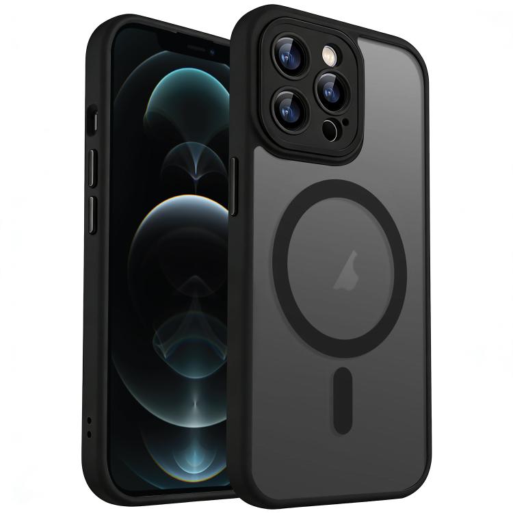 XDcase Skin Feel Magnetic Frosted Phone Case with Lens Film, For iPhone 13 Pro, For iPhone 13, For iPhone 12 Pro Max