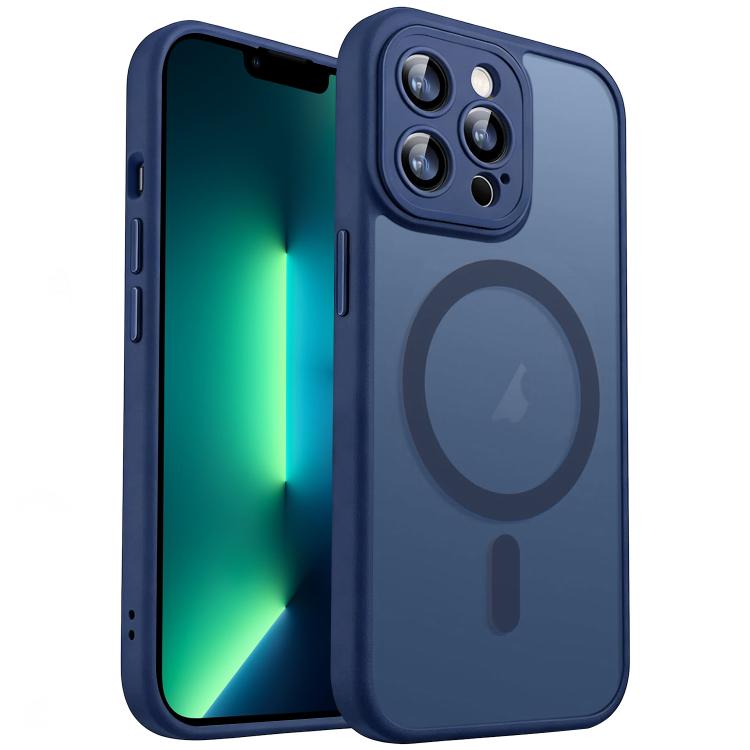 XDcase Skin Feel Magnetic Frosted Phone Case with Lens Film, For iPhone 14 Pro Max, For iPhone 13 Pro Max, For iPhone 13 Pro, For iPhone 13, For iPhone 12 Pro Max