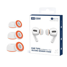 Load image into Gallery viewer, XDcase 3 Pairs Replacement Silicone Sponge Ear Tips, 3 Pairs S/M/L Size