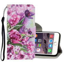 Load image into Gallery viewer, Coloured Drawing Pattern Horizontal Flip PU Leather Case with Holder &amp; Card Slots &amp; Wallet &amp; Lanyard, For iPhone 8 &amp; 7, For iPhone 11, For iPhone 11 Pro