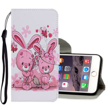Load image into Gallery viewer, Coloured Drawing Pattern Horizontal Flip PU Leather Case with Holder &amp; Card Slots &amp; Wallet &amp; Lanyard, For iPhone 8 &amp; 7, For iPhone 11, For iPhone 11 Pro