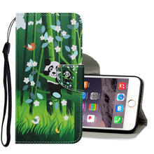 Load image into Gallery viewer, Coloured Drawing Pattern Horizontal Flip PU Leather Case with Holder &amp; Card Slots &amp; Wallet &amp; Lanyard, For iPhone 8 &amp; 7, For iPhone 11, For iPhone 11 Pro