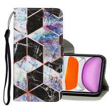 Load image into Gallery viewer, Coloured Drawing Pattern Horizontal Flip PU Leather Case with Holder &amp; Card Slots &amp; Wallet &amp; Lanyard, For iPhone 8 &amp; 7, For iPhone 11, For iPhone 11 Pro