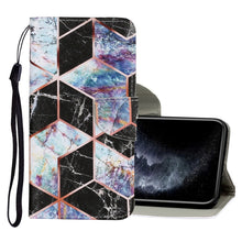 Load image into Gallery viewer, Coloured Drawing Pattern Horizontal Flip PU Leather Case with Holder &amp; Card Slots &amp; Wallet &amp; Lanyard, For iPhone 8 &amp; 7, For iPhone 11, For iPhone 11 Pro