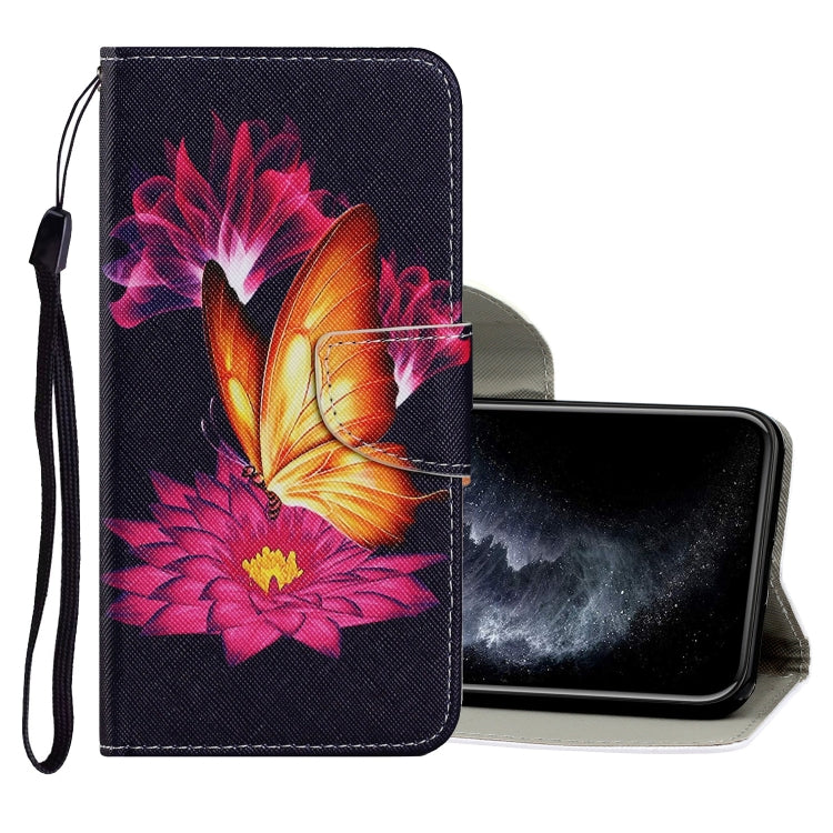Coloured Drawing Pattern Horizontal Flip PU Leather Case with Holder & Card Slots & Wallet & Lanyard, For iPhone 8 & 7, For iPhone 11, For iPhone 11 Pro