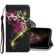 Load image into Gallery viewer, Coloured Drawing Pattern Horizontal Flip PU Leather Case with Holder &amp; Card Slots &amp; Wallet &amp; Lanyard, For iPhone 11 Pro Max, For iPhone X / XS, For iPhone XR
