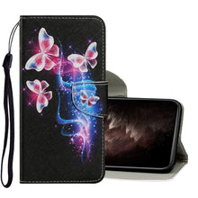 Load image into Gallery viewer, Coloured Drawing Pattern Horizontal Flip PU Leather Case with Holder &amp; Card Slots &amp; Wallet &amp; Lanyard, For iPhone 11 Pro Max, For iPhone X / XS, For iPhone XR