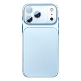 Frosted Acrylic Hybrid TPU Phone Case with Lens Film, For iPhone 17 Pro Max, For iPhone 17 Pro