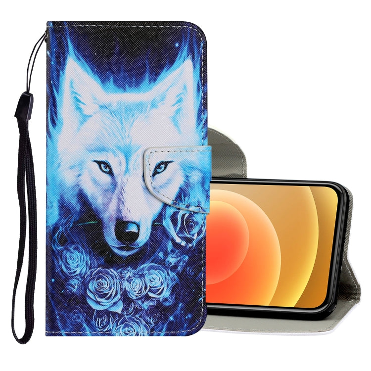 Coloured Drawing Pattern Horizontal Flip PU Leather Case with Holder & Card Slots & Wallet & Lanyard, For iPhone XS Max, For iPhone 12 mini, For iPhone 12 / 12 Pro