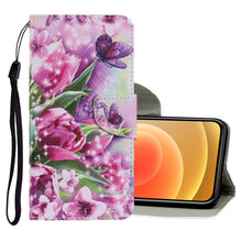 Load image into Gallery viewer, Coloured Drawing Pattern Horizontal Flip PU Leather Case with Holder &amp; Card Slots &amp; Wallet &amp; Lanyard, For iPhone XS Max, For iPhone 12 mini, For iPhone 12 / 12 Pro