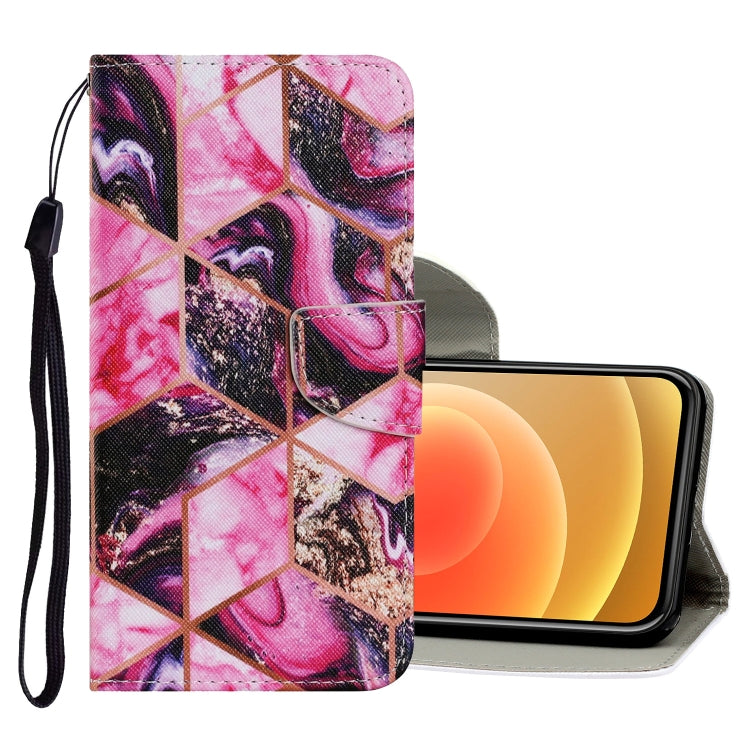 Coloured Drawing Pattern Horizontal Flip PU Leather Case with Holder & Card Slots & Wallet & Lanyard, For iPhone XS Max, For iPhone 12 mini, For iPhone 12 / 12 Pro