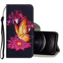 Load image into Gallery viewer, Coloured Drawing Pattern Horizontal Flip PU Leather Case with Holder &amp; Card Slots &amp; Wallet &amp; Lanyard, For iPhone XS Max, For iPhone 12 mini, For iPhone 12 / 12 Pro