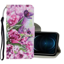 Load image into Gallery viewer, Coloured Drawing Pattern Horizontal Flip PU Leather Case with Holder &amp; Card Slots &amp; Wallet &amp; Lanyard, For iPhone 12 Pro Max