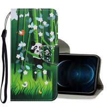 Load image into Gallery viewer, Coloured Drawing Pattern Horizontal Flip PU Leather Case with Holder &amp; Card Slots &amp; Wallet &amp; Lanyard, For iPhone 12 Pro Max