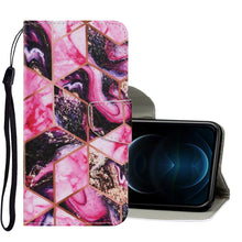 Load image into Gallery viewer, Coloured Drawing Pattern Horizontal Flip PU Leather Case with Holder &amp; Card Slots &amp; Wallet &amp; Lanyard, For iPhone 12 Pro Max