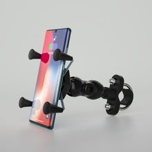 Load image into Gallery viewer, WUPP CS-1133A1 Motorcycle Four-claw X Shape Adjustable Mobile Phone Holder Bracket, Double Tap Buckle Version, CS-1133A1