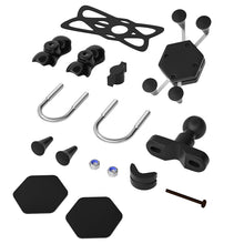 Load image into Gallery viewer, WUPP CS-1133A1 Motorcycle Four-claw X Shape Adjustable Mobile Phone Holder Bracket, Double Tap Buckle Version, CS-1133A1
