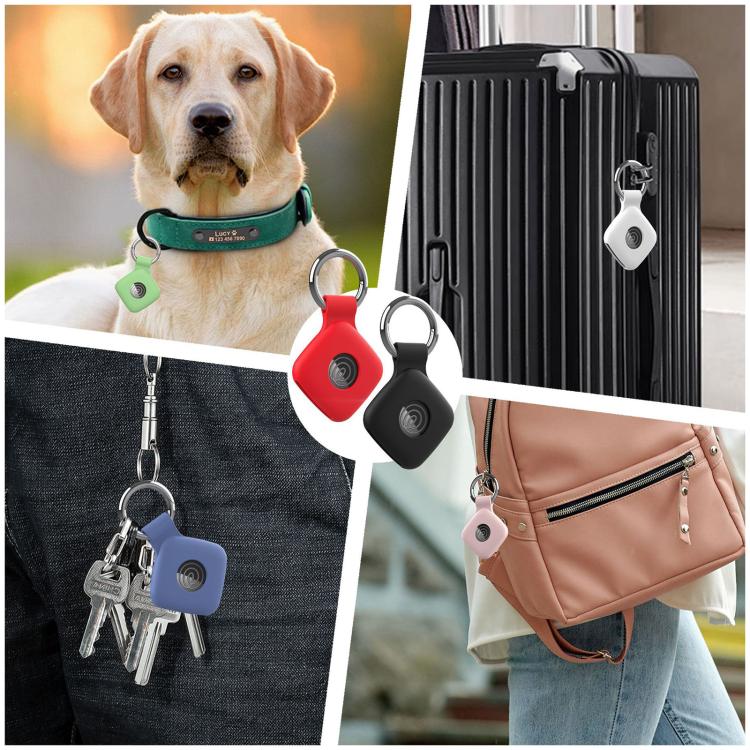 xDfind Anti-Loss Device Silicone Protective Cover With Keyring, For Tile Mate