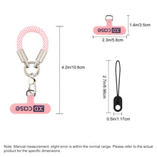 Load image into Gallery viewer, XDcase Anti-Lost Phone Wrist Lanyard with Metal Buckle &amp; Gasket, Length: 10.6cm