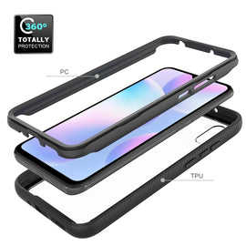 Starry Sky Solid Color Series Shockproof PC + TPU Protective Case, For Xiaomi Redmi 9A, For Xiaomi Redmi 9, For Xiaomi Redmi Note 8, For Xiaomi 10 Lite 5G, For Xiaomi Redmi 9C