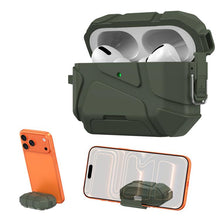 Load image into Gallery viewer, XDcase Football-style Security Lock TPU Earbud Case with Hook &amp; Holder, For AirPods Pro 3, For AirPods 4, For AirPods Pro 2 / 1